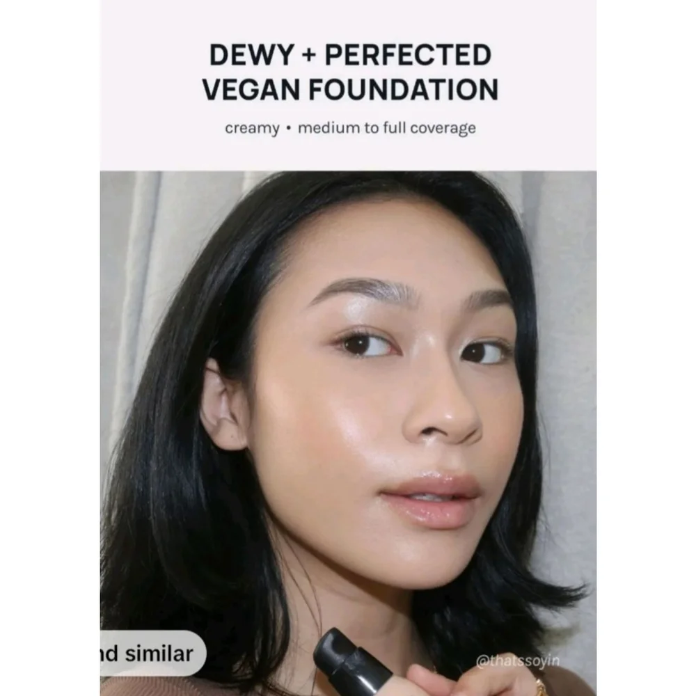 AOA Studio Dewey Blend Vegan Easy Pump Hydrating Non-Toxic Foundation Shade T3